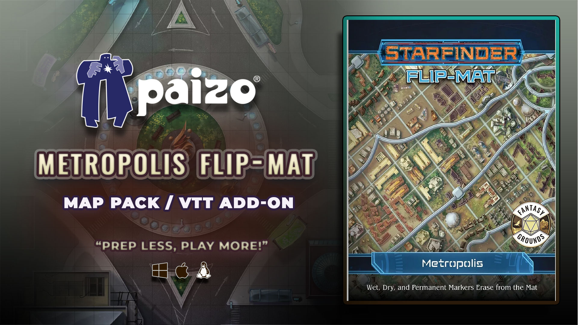 Starfinder RPG - Starfinder Flip-Mat - Metropolis (PZOSMWPZO7334FG).jpg