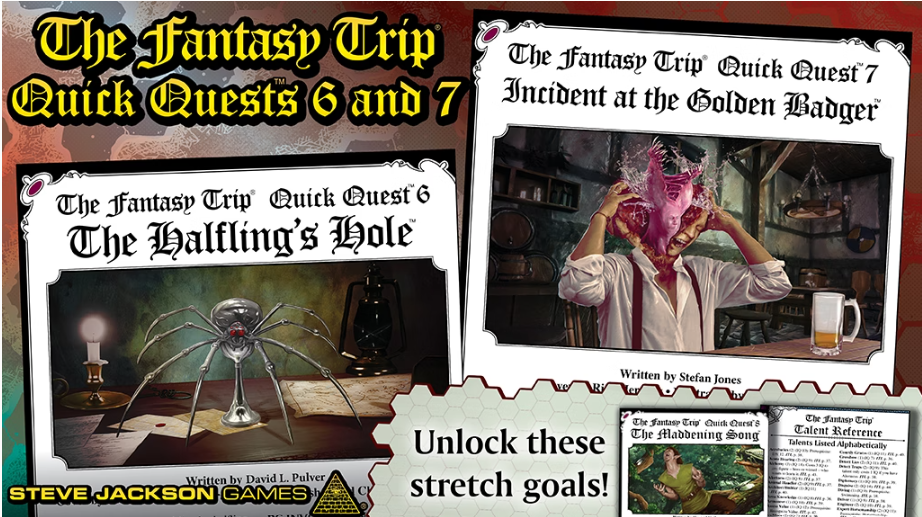 The Fantasy Trip Quick Quests 6 and 7, Two New Adventures.png