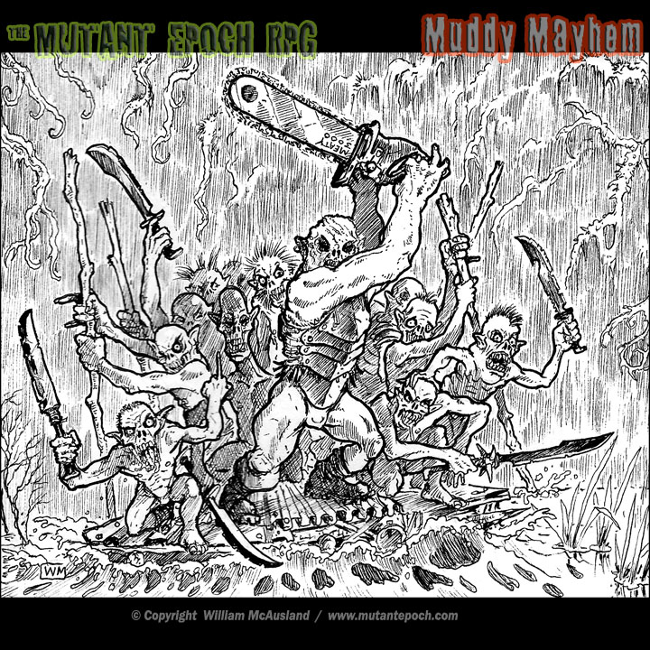 TME-Quickstart-Rules-Muddy-Mayhem-Art-McAusland-Skullocks-on-raft-chainsaw-brute.jpg