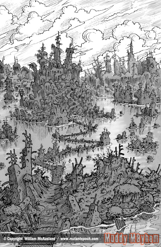 TME-Quickstart-Rules-Muddy-Mayhem-Art-McAusland-The-Swamp-Mound.jpg