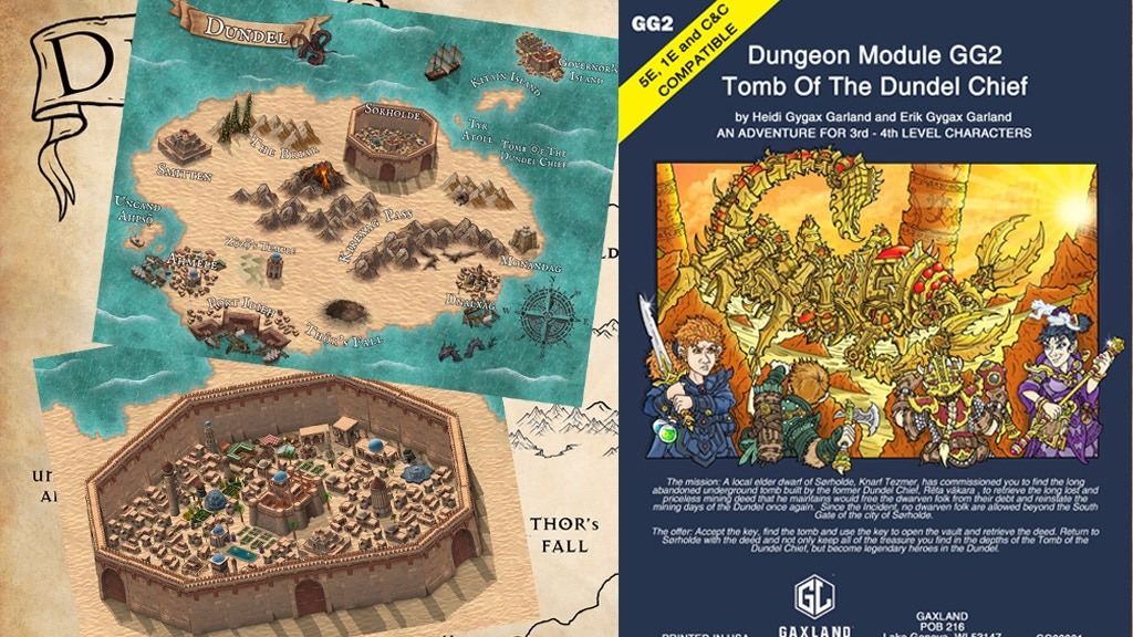 Tomb of the Dundel Chief - A D&D adventure, 5e, 1e and C&C.jpg