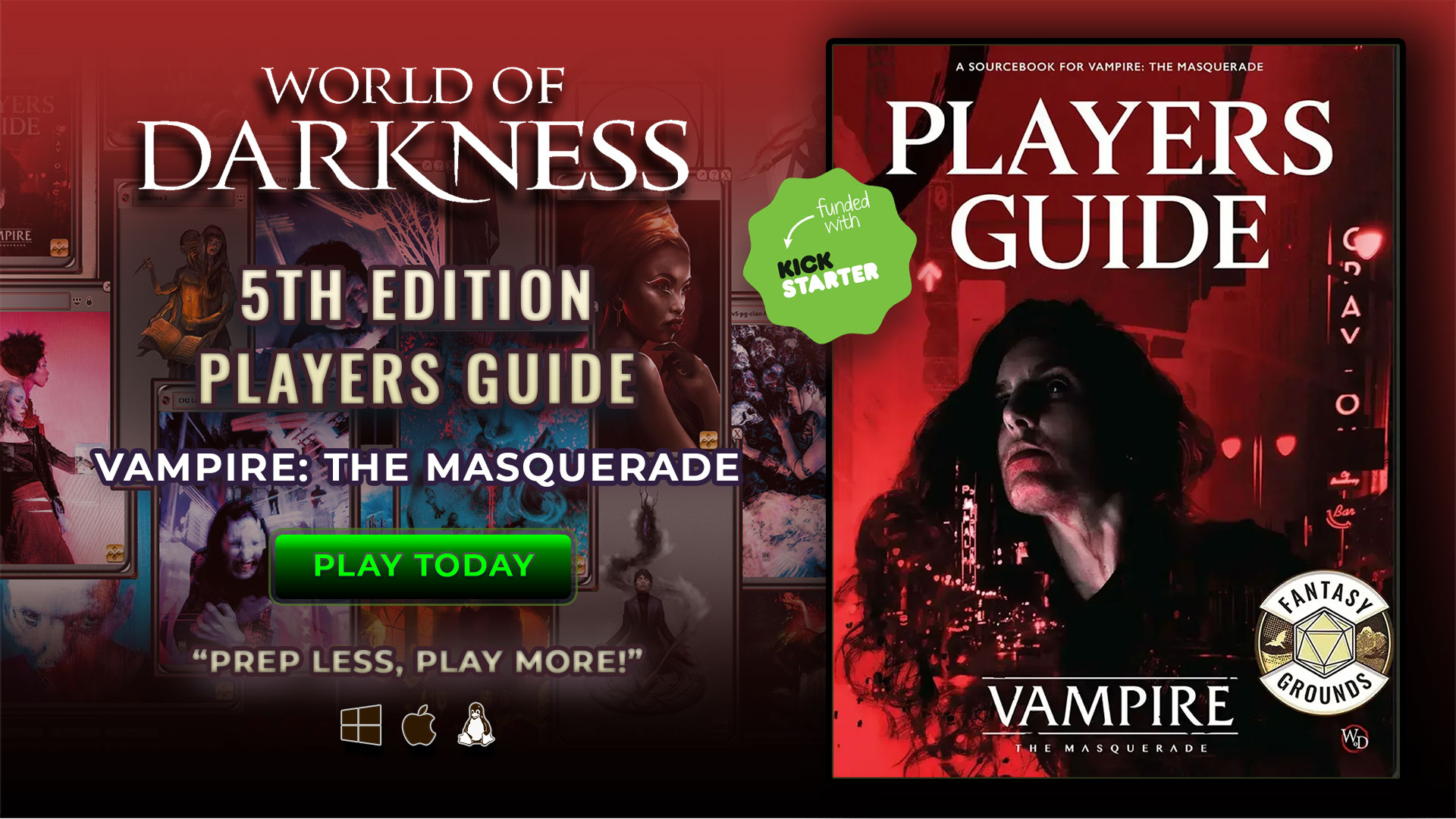 Vampire The Masquerade Roleplaying Game 5th Edition Players Guide (WOD5ERGS01133).jpg