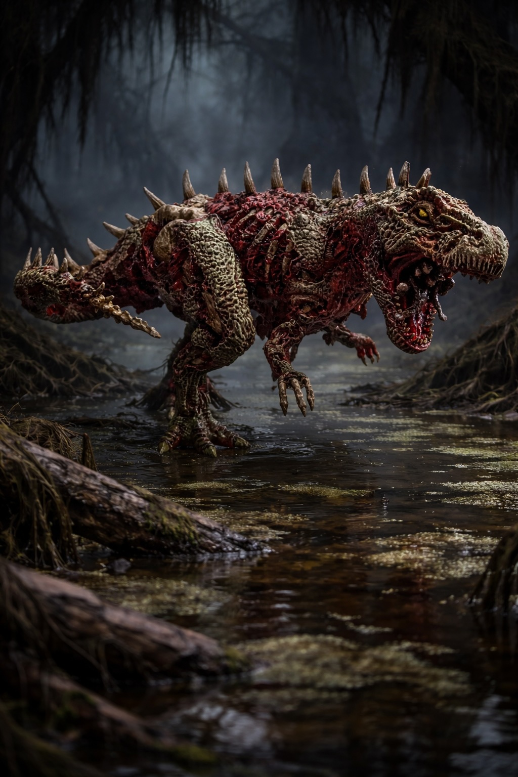 zombie t-rex in swamp.jpg