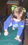 Carefully crawling along the stony ledge.jpg