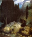 a a Ferdinand Keller The Tomb of Böcklin.jpg