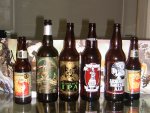Onto the hut with beer.JPG