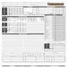 Pathfinder Character Sheet