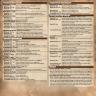 D&D 5th Edition Cheat Sheet/DM Screen