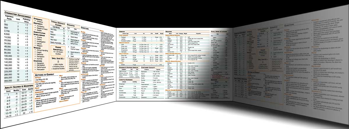 D D 5th Edition DM SCreen EN World Dungeons Dragons Tabletop 