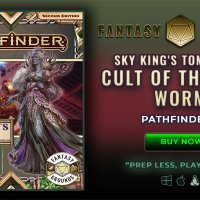 Pathfinder 2 RPG - Sky King's Tomb AP 2 Cult of the Cave Worm (PZOSMWPZO90194FG).jpg