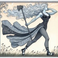 Female Air genasi barbarian.jpg