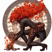 Female Fire genasi artificer.jpg