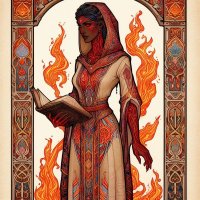 Female Fire genasi wizard.jpg