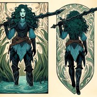 Female Water genasi fighter 2.jpg