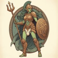 Female Water genasi paladin.jpg