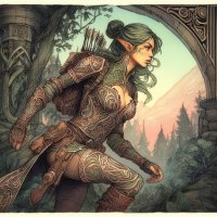 Green-haired female wood elf 10.jpg