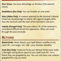 Sentinel WIldshape Stat Block.png