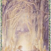 Alan Lee with the elves.JPG