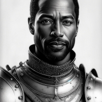 DALL·E 2024-01-30 06.21.41 - A black and white pencil portrait of a middle-aged dark-skinned m...png