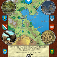 Into the Majestic Fantasy Realms, Northern Marches, Cover, Rev 02.png