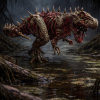 zombie t-rex in swamp.jpg