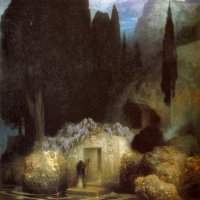 a a Ferdinand Keller The Tomb of Böcklin.jpg