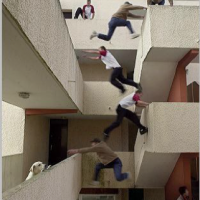 Climb wall bounce walkways Parkour.png
