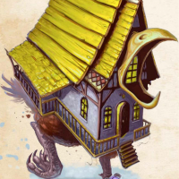 RPG-PF _ IMAGE _ Dancing Hut of Baba Yaga {PZO9250 Artifacts & Legends}.png