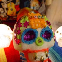 2003-10-11 sugar skulls - Lisa.jpg