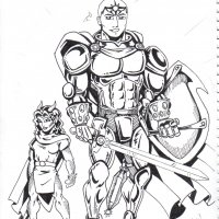 Argo and Amaryllis_inked.jpg