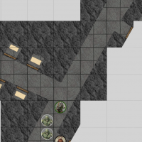 Corridor Fight -  Round 15 Caerth rushes into danger.png