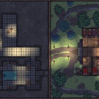 Rebuilt Tresendar Manor and Redbrand Hideout night  no grid 60 x 21 reduced.jpg