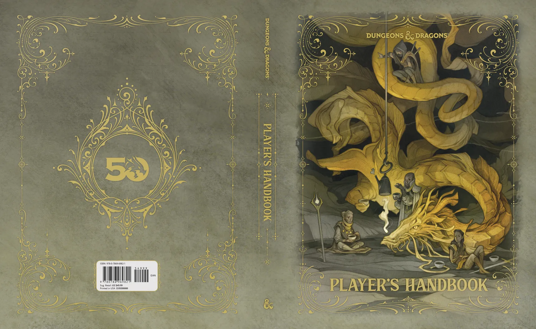 D&D (2024) New D&D Edition's Player’s Handbook Alternate Art Cover