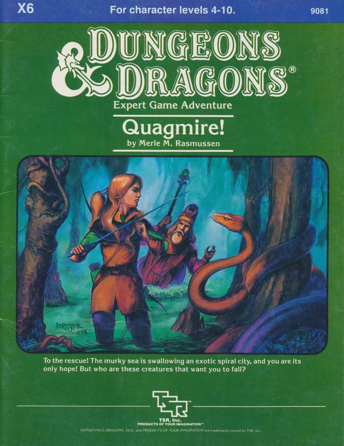 Making a 1980s D&D Module The History of QUAGMIRE EN World D&D