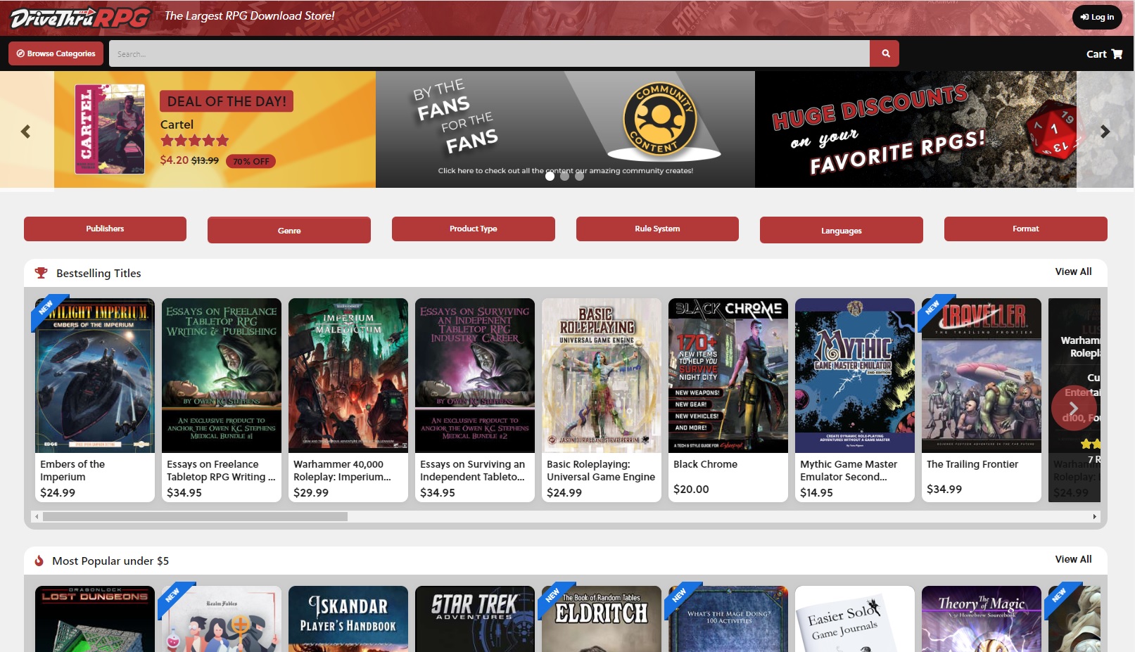 A New Look for DriveThruRPG | EN World D&D & Tabletop RPG News & Reviews