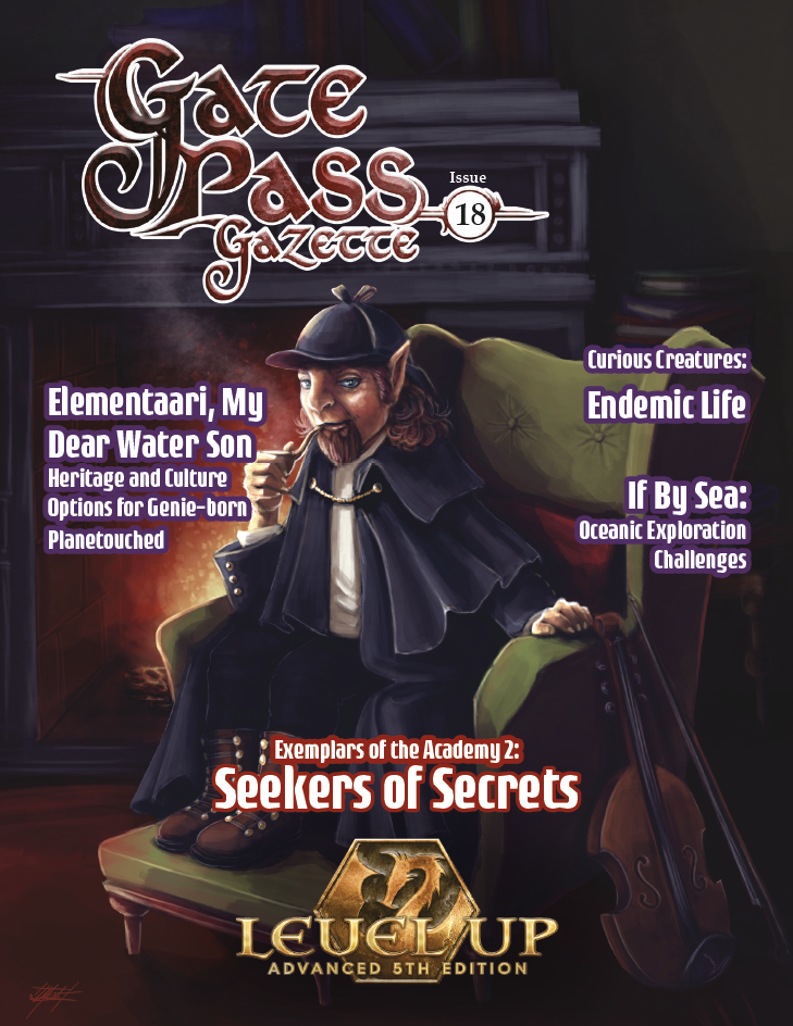 Gate Pass Gazette Here's Gate Pass Gazette 18! EN World Tabletop