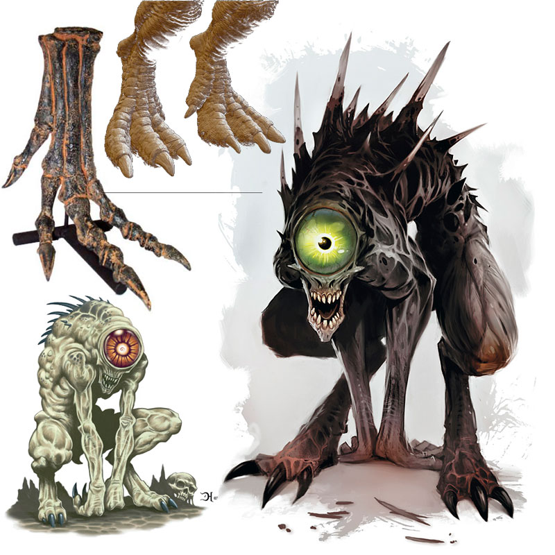An Ogre, a Nothic, and an Ochre Jelly Walk Into A Bar... D&D 5E Monster