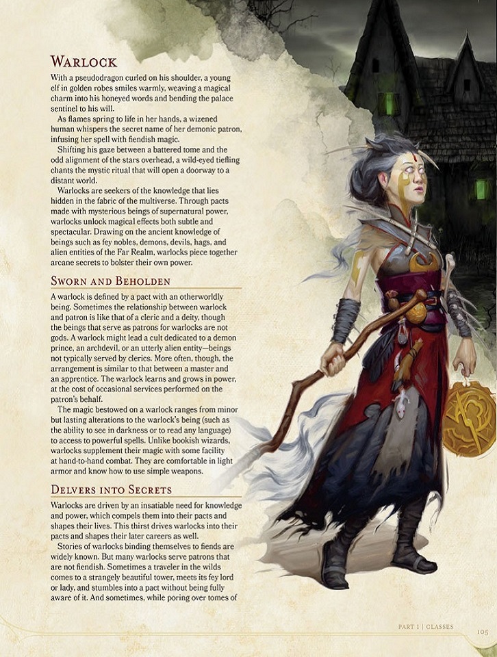 5E How much of the PHB have we seen? Maybe more than you think!