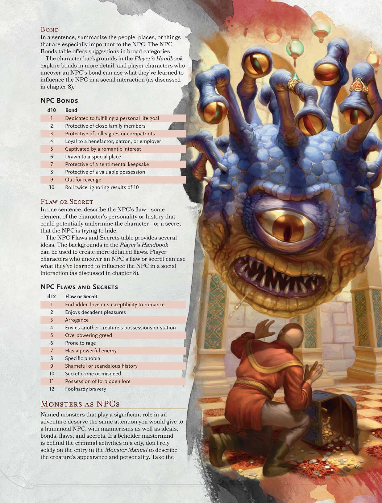 5E DMG Preview Creating NPCs