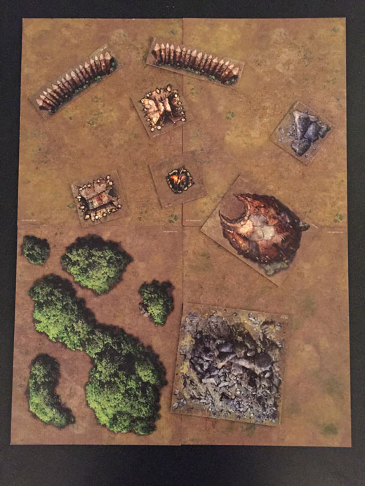 Iron Kingdoms Unleashed Adventure Kit Map Tiles and Tokens
