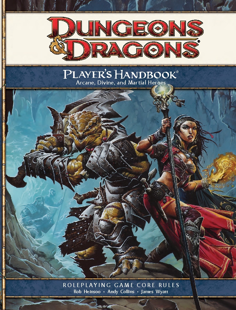 D&D 4th Edition Player's Handbook Now In PDF