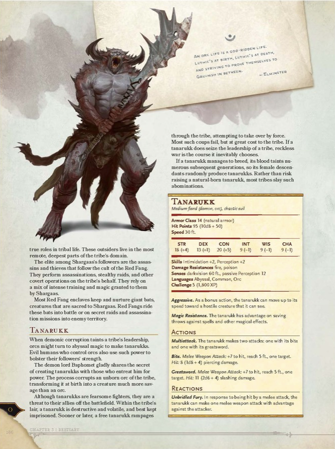Giants & Orc Gods More VOLO'S GUIDE Previews!