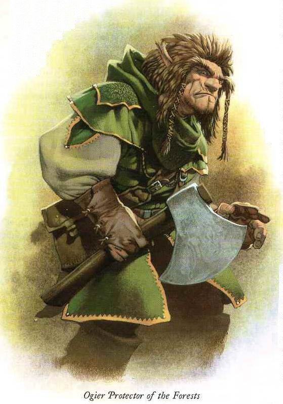 5E Firbolg Scout or Ranger, 7'9" tall... (Graphic)