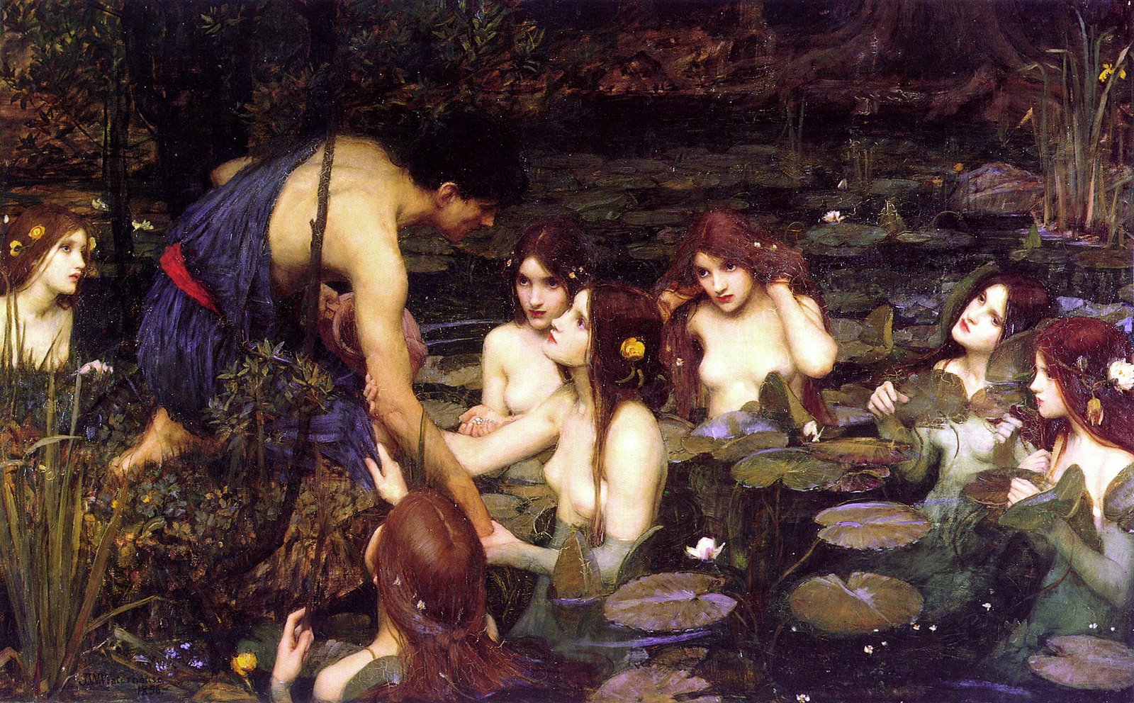 a John William Watterhouse hylas-and-the-nymphs-1896.jpg