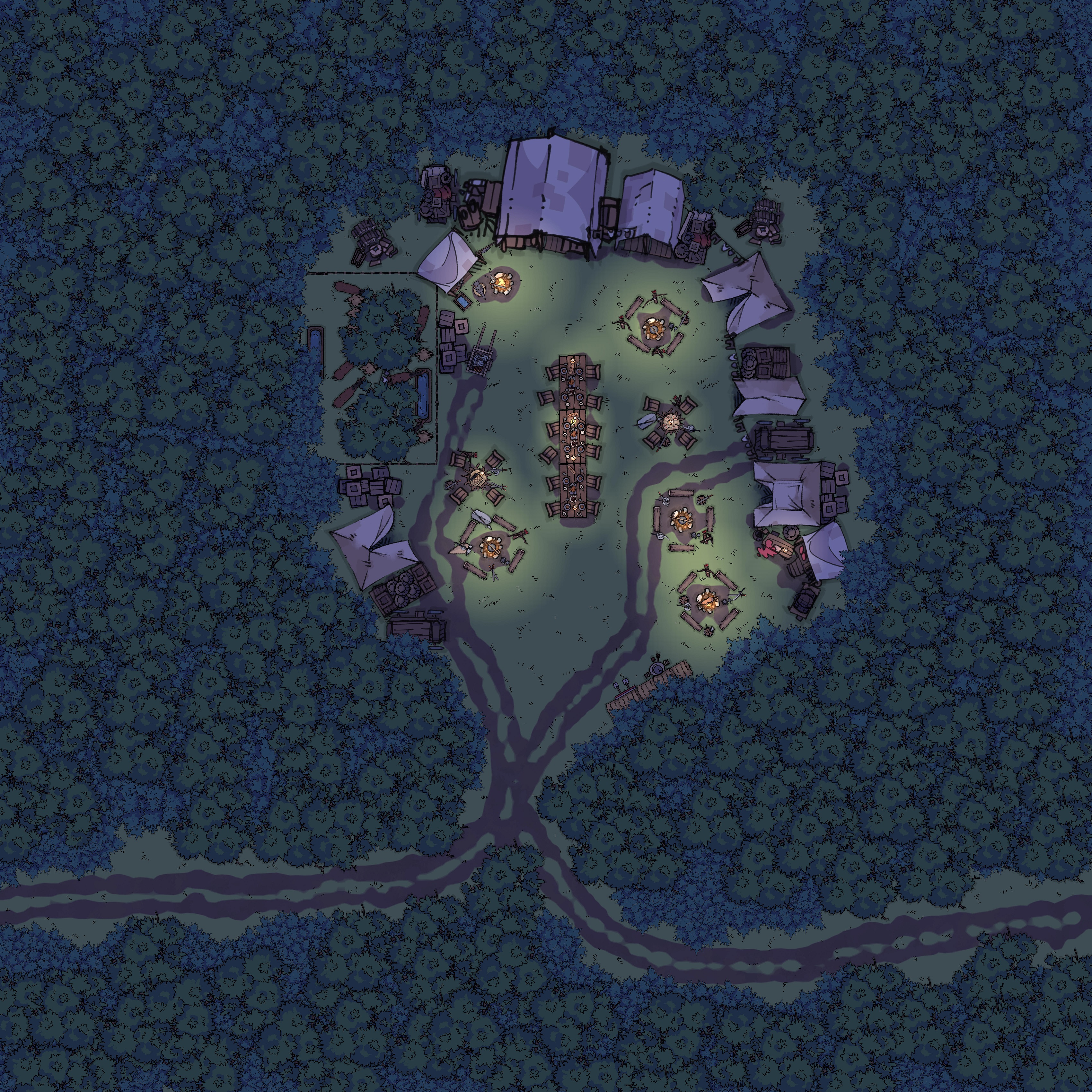 Bandit Camp outside Amberton night no grid 40x40 Reduced.jpg