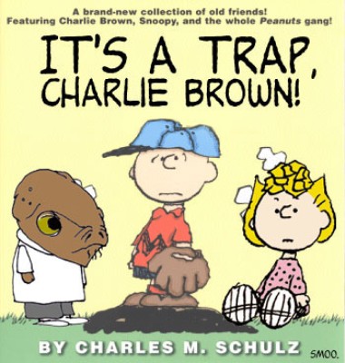 charlie brown its a trap.jpg