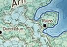 closeup of region of Arn, aka Blackmoor, Greyhawk DMsGuide 2024 - Mike Schley.png