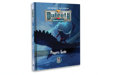 Dalreth 5E fantasy RPG Player's Guide and pewter miniatures.png