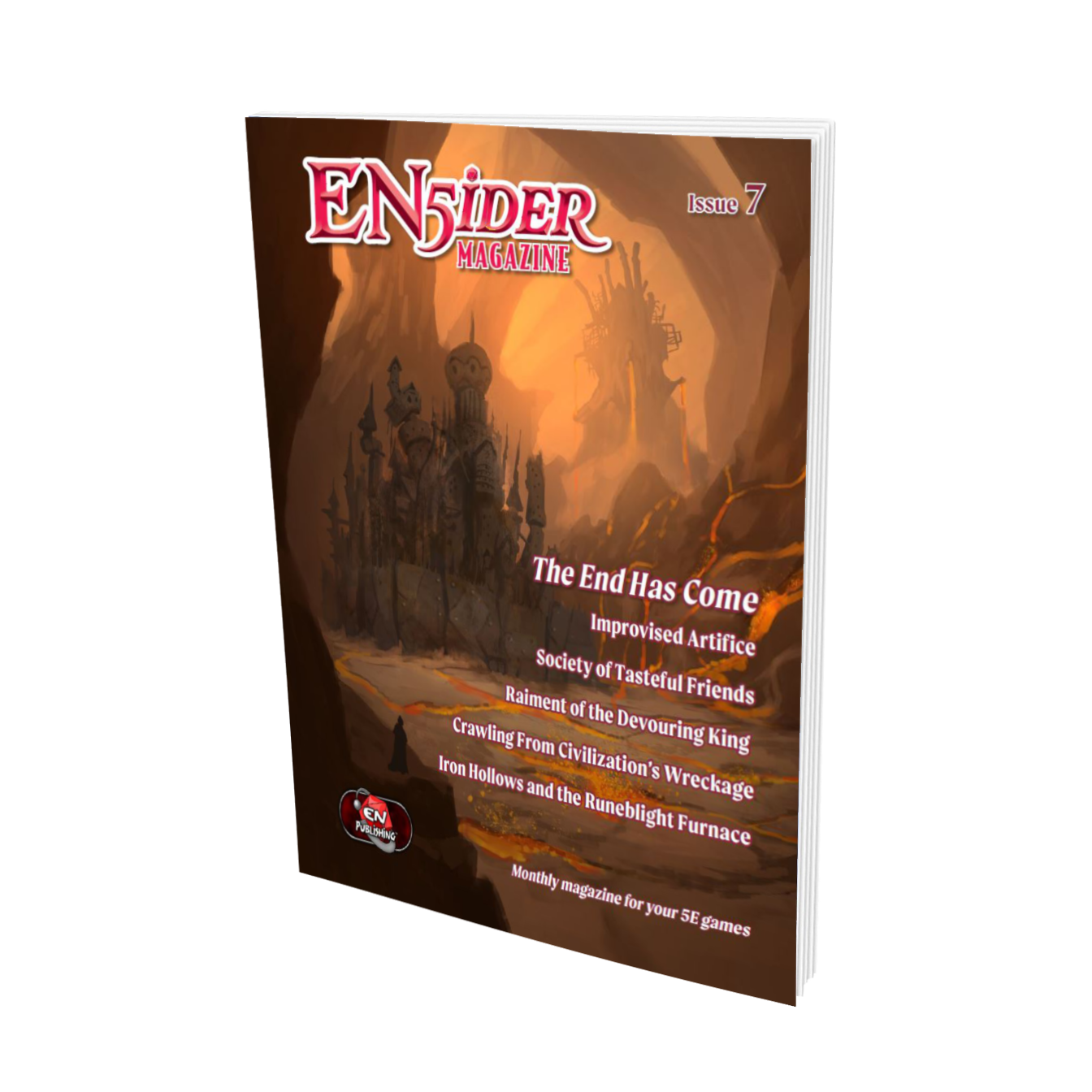 EN5ider Magazine 07 apocalyptic fantasy cover.png