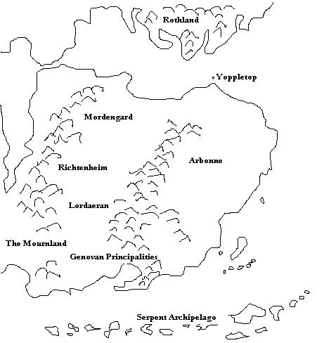 Eriador Rough Political Map.JPG